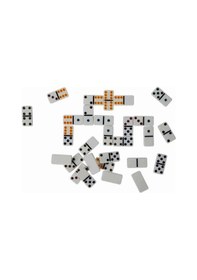 Resim Vıp Kalite Domino Oyunu 28 Taşlı Domino Oyunu Metal Kutulu Domıno Game Aile Oyunları Yılbaşı Oyunları 