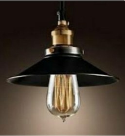 Resim Mylights Retro Siyah Tekli Sarkıt Eskitme Askı 23Cm 