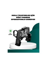 Resim Buğz Mobil Fps Oyunlar İçin Dört Parmak Uyumlu Gamepad 