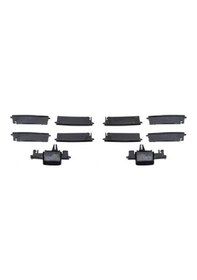 Resim Mercedes Klima/kalorifer Izgara Tm Tk W166 X166 C292 Set:12ad Arka Siyah 