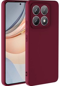 Resim Xiaomi 14t Pro Uyumlu Kılıf Zore Mara Lansman Kapak-koyu Mor Koyu Mor 