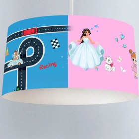 Resim instababyrooms Çocuk Odası Dijital Baskılı Dekoratif Sarkıt Avize Model 1402 