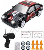 Resim welcomein Oyuncak 4x4 Uzaktan Kumandalı Drift Için Üretilmiş Araba Rock Crawler Rc Yarış Arabası Full Fonk 