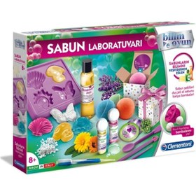 Resim Clementoni Bilim Ve Oyun Sabun Laboratuvarı 