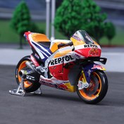 Resim Maisto 1:18 Ölçekli Repsol HONDA Takım Motosiklet Modeli - Gerçekçi Detaylara Sahip Dayanıklı Alaşımlı Yarış Arabası, Rüzgar Gücüne Dayalı, İtme İşletimli, Çok Renkli - Motorsport Hayranları İçin İdeal Hediye, Gençlerin Yarış Oyuncakları|Gerçekçi Yarış Bisikleti|Karmaşık Tasarım 