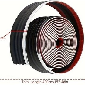 Resim Motion003 4 Metre Araba Yan Koruyucu Şerit Çiziklere Dayanıklı Pvc Malzeme Kolay Kurulum Çeşitli Modeller İçin Uygun 