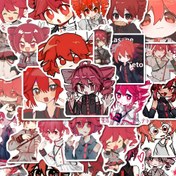 Resim 64 adet Kasane Teto Anime Sticker - Canlı Karışık Renkler, Kendinden Yapışkanlı Artı Olmayan Çıkartmalar, Dizüstü Bilgisayarlar, Bardaklar, Kaykaylar, Gitarlar için - Yüksek Kaliteli Kağıt Malzeme, Sevimli Anime Karakter Tasarımları, Gitar Çıkartmaları, Dizüstü Bilgisayar Süslemesi, Eğlenceli Tasarım, Artı Olmayan Çıkartma 
