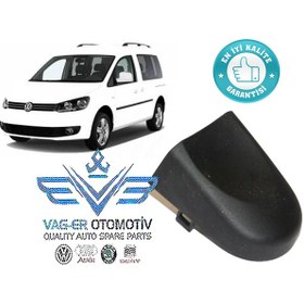 Resim Vw Caddy 2011-2014 Arası Arka Sağ Dış Kapı Kolu Kapağı Bademi 