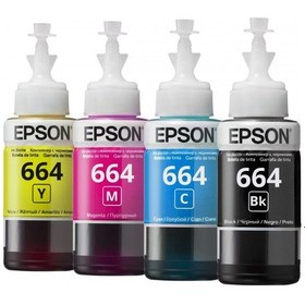 Resim Epson T6641/6642/6643/6644 Mürekkep Kartuş L382/L386/L200/L210 Üc 