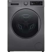 Resim LG F4T2VYM1S Çamaşır Makinesi 9 kg Yıkama 1400 Devir A Enerji Sınıfı Siyah Renk 