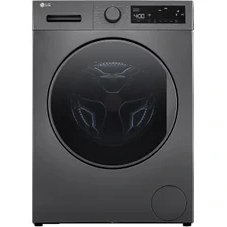 Resim LG F4T2VYM1S Çamaşır Makinesi 9 kg Yıkama 1400 Devir A Enerji Sınıfı Siyah Renk 