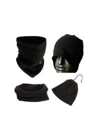 Resim Eleven Markets Kışlık Spor Unisex Siyah Polar Boyunluk Siyah Siyah 