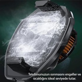 Resim Seramik çok güçlü telefon soğutucu -2 dereceye kadar soğutma pubg canlı yayın için 