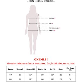 Resim MODAQU Yandan Bağlamalı Buklet Kumaş Kimono -Füme 