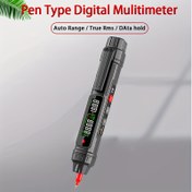 Resim ZLLJMETER Dijital Kalem Multimetre - Otomatik Aralık, Temassız Gerilim & Direnç Testi, Yüksek Hassasiyet (0.1), Plastik, Pil ile Çalışan, Endüstriyel Ölçüm Aletleri için, Pil Dahil Değildir 