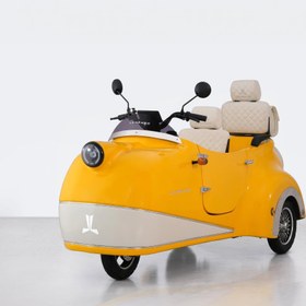 Resim Elektrikli Moped | Sunrise Yellow - Kurşun Asit - 60V 22 Ah 