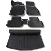 Resim Skoda Karoq Paspas Bagaj Havuzu Set 2018 Sonrası 3d Ultraflex Set 