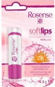 Resim Rosense Soft Lips Dudak Nemlendiricisi 4,8 Gr 