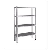 Resim Empero Emp.d.2.61107-18-4 Düz Raf Inox 610 1070 4 Katlı 1800 