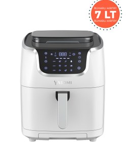 Resim Y77 Xxl Buharli Airfryer Fritöz 7lt 1700W 