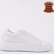 Resim Muggo Morta Kalın Taban Bağcıklı Hakiki Deri Erkek Günlük Sneaker Spor Ayakkabı 