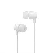 Resim DVIP X5 İn-Ear 3.5MM Jack Girişli Mikrofonlu Kablolu Kulaklık Beyaz 