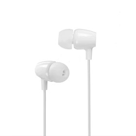 Resim DVIP X5 İn-Ear 3.5MM Jack Girişli Mikrofonlu Kablolu Kulaklık Beyaz 