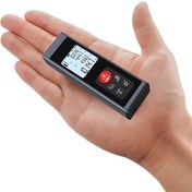 Resim Lazer Profesyonel Trena Lazer Mesafe Ölçer - Alüminyum Alaşım Kabuk, USB Şarj Edilebilir, Pifagor Modu, Açı Fonksiyonu, 39.93metre/59.74metre/79.86metre/99.97metre Menzili, İnşaat ve Tasarım, İnşaat Kalitesi 