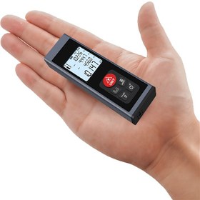 Resim Lazer Profesyonel Trena Lazer Mesafe Ölçer - Alüminyum Alaşım Kabuk, USB Şarj Edilebilir, Pifagor Modu, Açı Fonksiyonu, 39.93metre/59.74metre/79.86metre/99.97metre Menzili, İnşaat ve Tasarım, İnşaat Kalitesi 