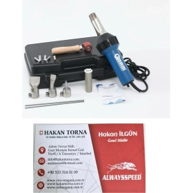 Resim Arm Plastik Tampon Kaynak Makinası Sıcak Hava 1600W 