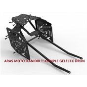 Resim Bajaj Dominar 400-d250-400ug Uyumlu Çanta Demiri+yan Çanta Demir 3lü Set Topcase 2017-2024 - Arasmo 
