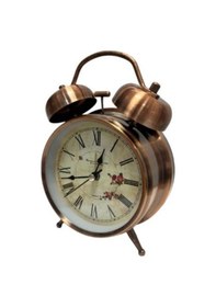 Resim Retro Çalar Saat-bakır Bakır 