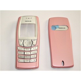 Resim Nokia 6610I Kapak ve Tuş Takımı,pembe 