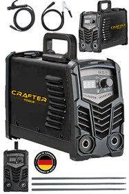 Resim CRAFTERTOOLS Germany Profesyonel 250 Amper Bakır Sargı Dijital Göstergeli Inverter Çanta Kaynak Makinesi 