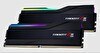 Resim GSkill Trident Z5 Rgb Siyah DDR5-6400MHZ CL32 32GB (2X16GB) Dual (32-39-39-102) 1.4V (F5-6400J3239G16GX2-TZ5RK) 