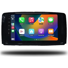 Resim Oskodi Mercedes R Class Android Carplay Multimedya 2004-2011 4gb Ram + 64gb Hafıza 