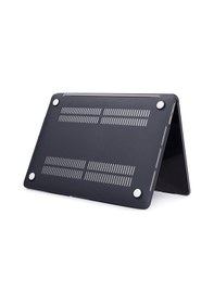 Resim Ally Apple Uyumlu MacBook Air 13 A1932 2018 A2179 2020 Kristal Kapak Koruma Kılıf Füme 