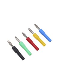 Resim Mufunye Muz Bağlantı Şeridi, Multimetre Uyumlu, 4mm Erkek 2mm Dişi 5'li Set Jymz 