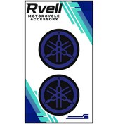 Resim Rvell Yamaha Uyumlu İkili Damla Sticker 5x5 02 1.Resim 