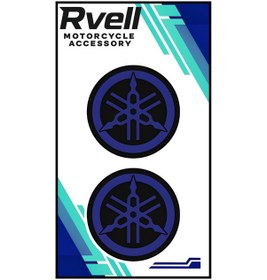 Resim Rvell Yamaha Uyumlu İkili Damla Sticker 5x5 02 1.Resim 