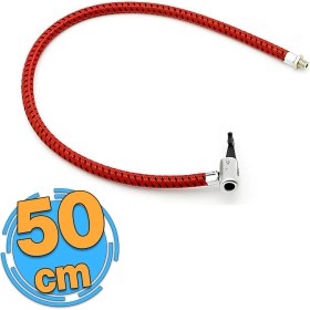 Resim Bisiklet Pompası Hortumu Yedeği 1 Adet Kopmaz Sağlam 50 cm Standart 
