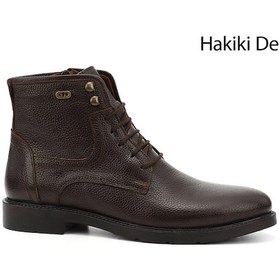 Resim Gönderi R Erkek Kahve Antik Fermuarlı Hakiki Deri Klasik Bot Dkmb77401775 