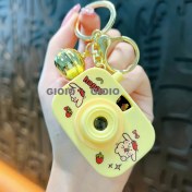 Resim Silver1 Yeni Sevimli Çizgi Film Işıklı Işık Kulomi Büyük Kulak Köpek Hediye Kutusu Anahtarlık Araba Okul Çantası Dıy Kolye Hediye (Yurt Dışından) 