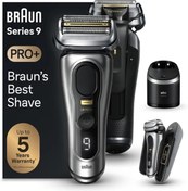 Resim Braun Seri 9 PRO+ 5 Pro Tıraş Elemanları, Hassas Kesim, 6'sı 1 arada SmartCare merkezi, PowerCase - 9577cc 