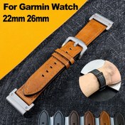 Resim Quickfit 26mm 22mm Kayış Fenix 8 51mm 47mm bant Tactix 7 Pro instinct 2X 7 7X Enduro 3 Suni Deri Saat Bandı Aksesuarları 