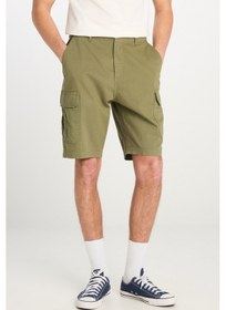 Resim Lee Regular Fit Erkek Cargo Denim Şort L71ja4897g54 Haki 