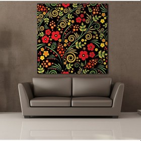Resim Papatyalar Kanvas Tablo 200x200cm 