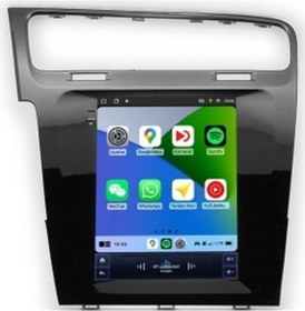 Resim Volkwagen Golf 7 Tesla 2013/2021 8gb Ram 128gb Hafıza Carplay Kamera Android Multimedya 12" 