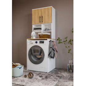 Resim Rosepal Mobilya Bone Çamaşır Makina Dolabı 
