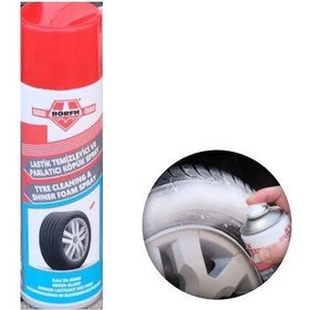 Resim Börfh Lastik Parlatıcı Köpük Sprey 500ml 